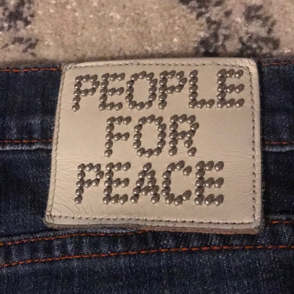 People for Peace cropped jeans - Picture 7 of 7